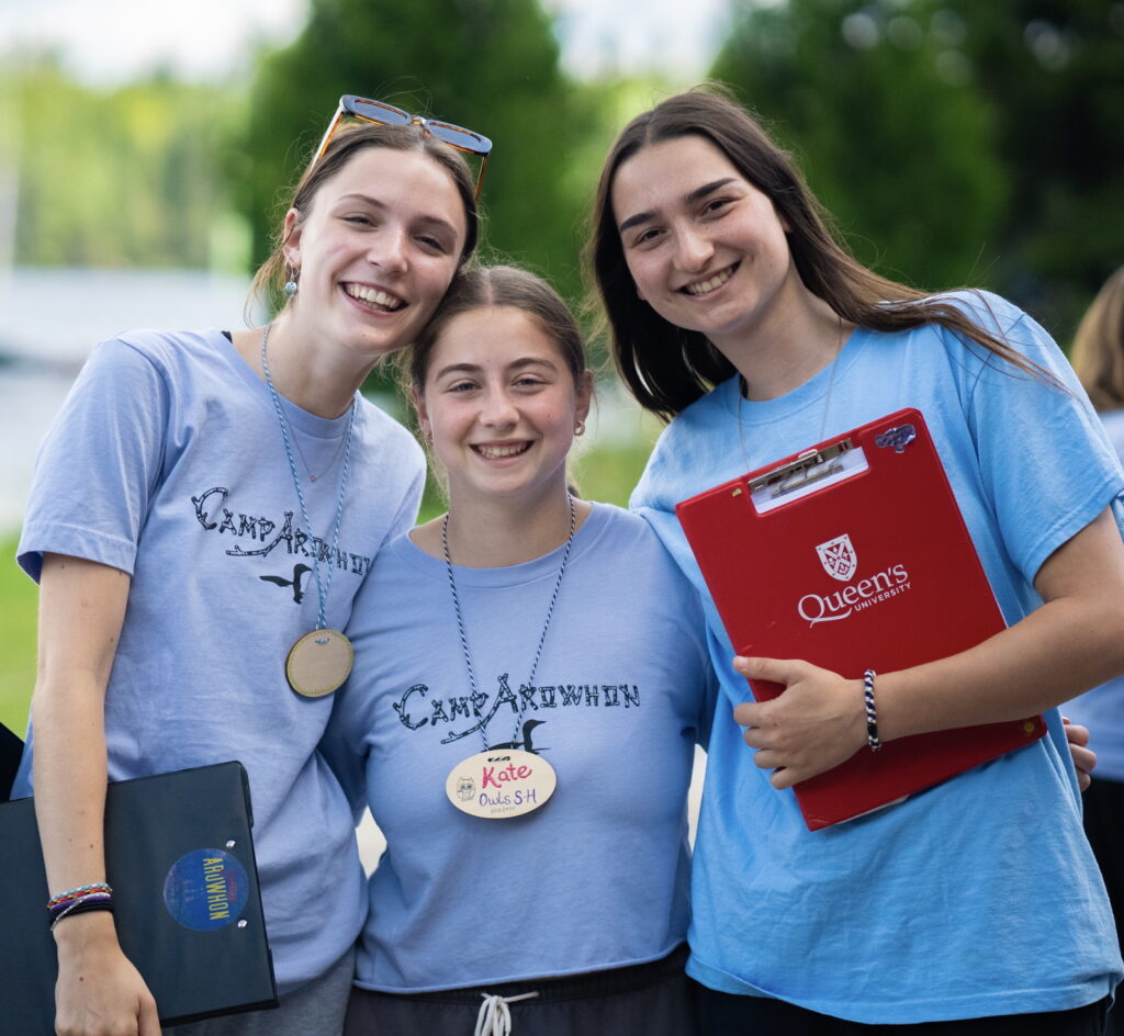 camp counsellors at camp arowhon algonquin park