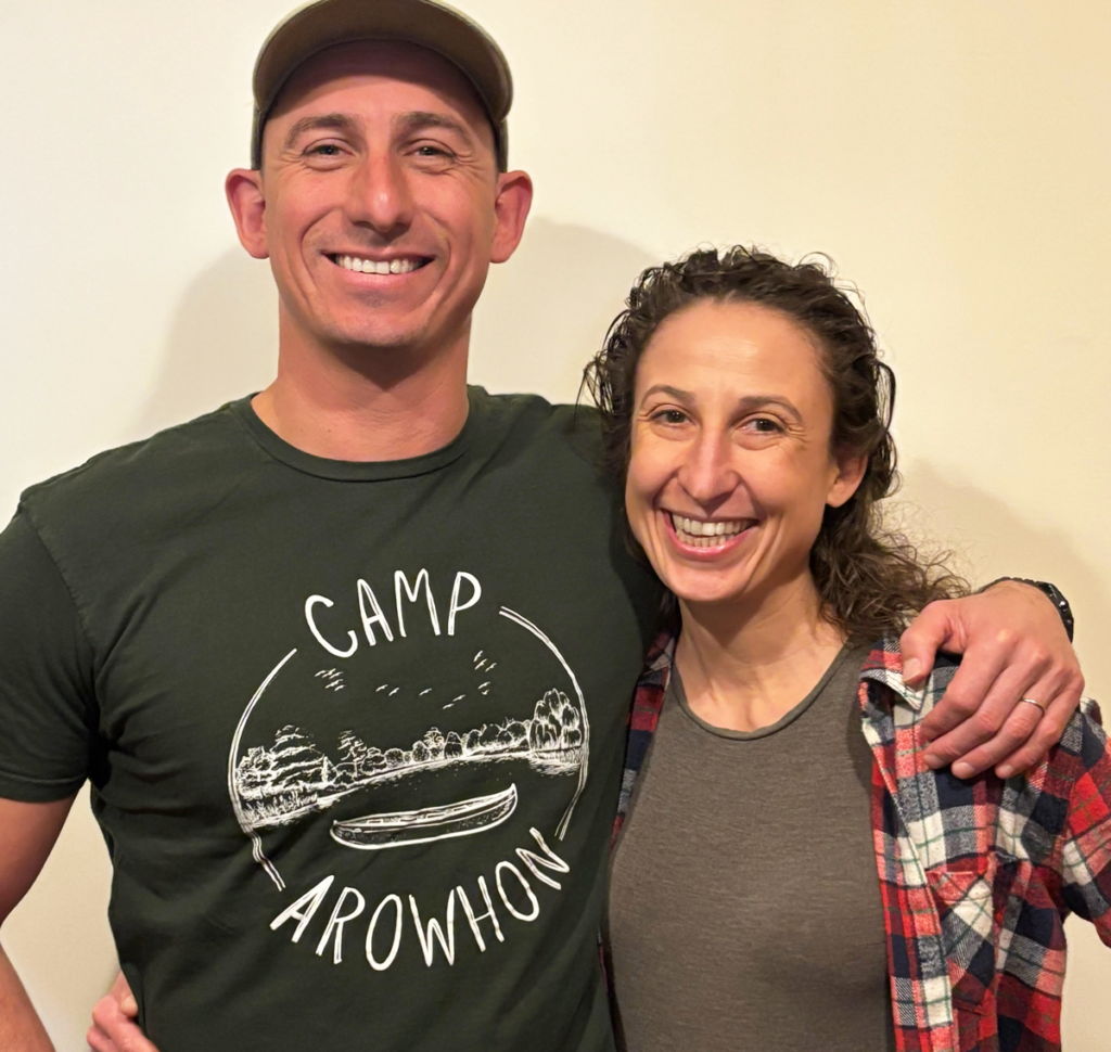 Mara Kates and Max Musznski directors of camp arowhon